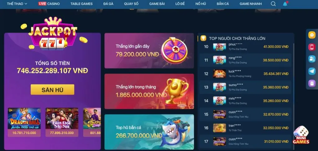 Chương trình hoàn trả Betway Casino